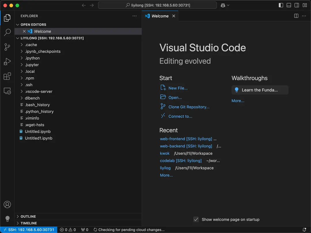 vscode-nodeport-ssh